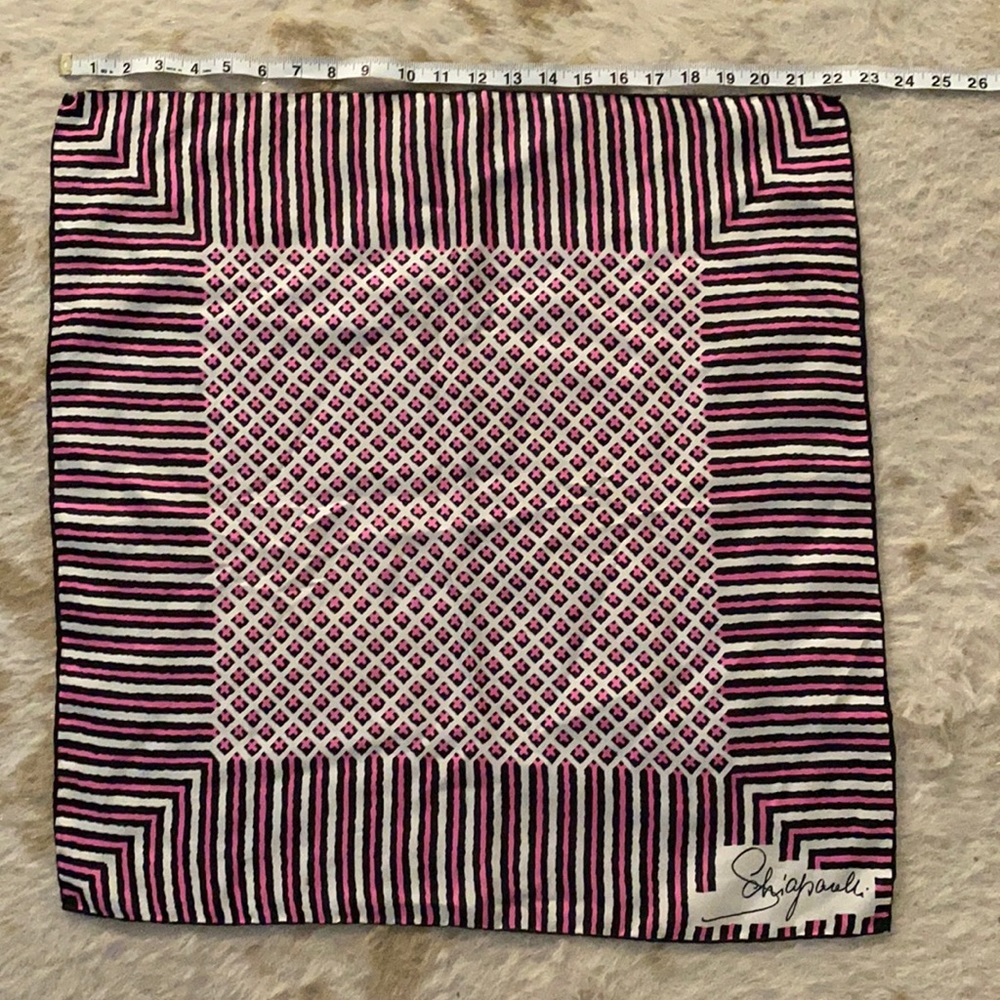 Schiaparelli Silk Scarf *RARE! - Picture 3 of 4